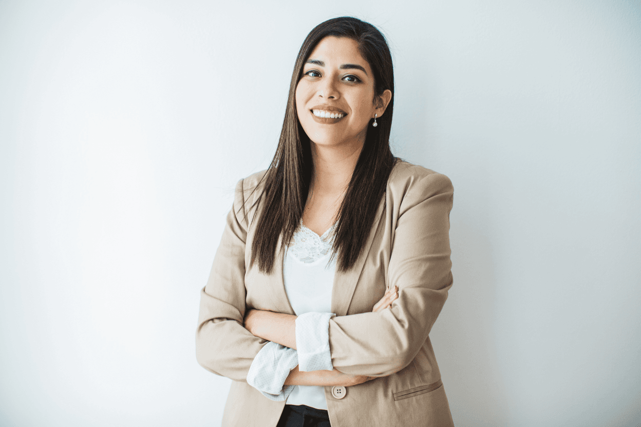 Femme professionnelle confiante