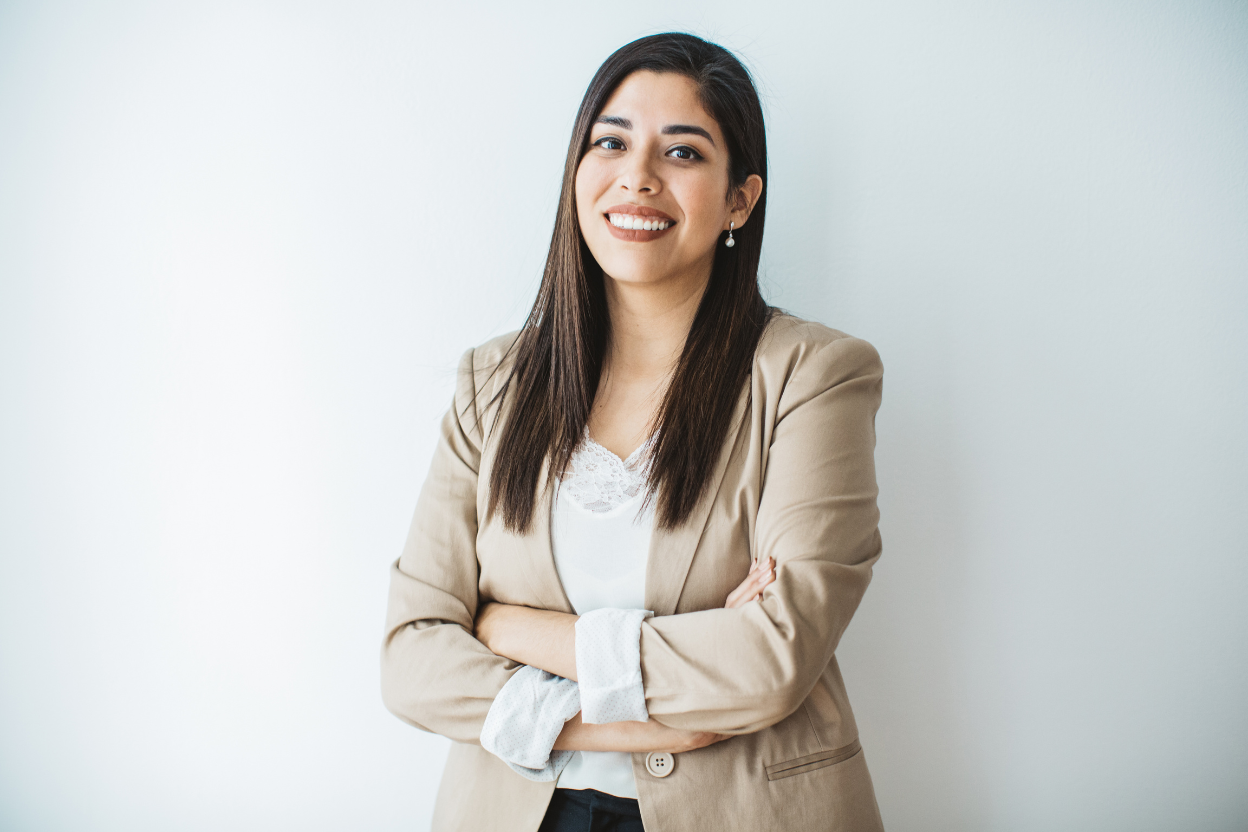 Femme professionnelle confiante